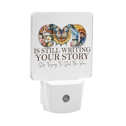 God Is Still Writing Your Story Night Light For Kids