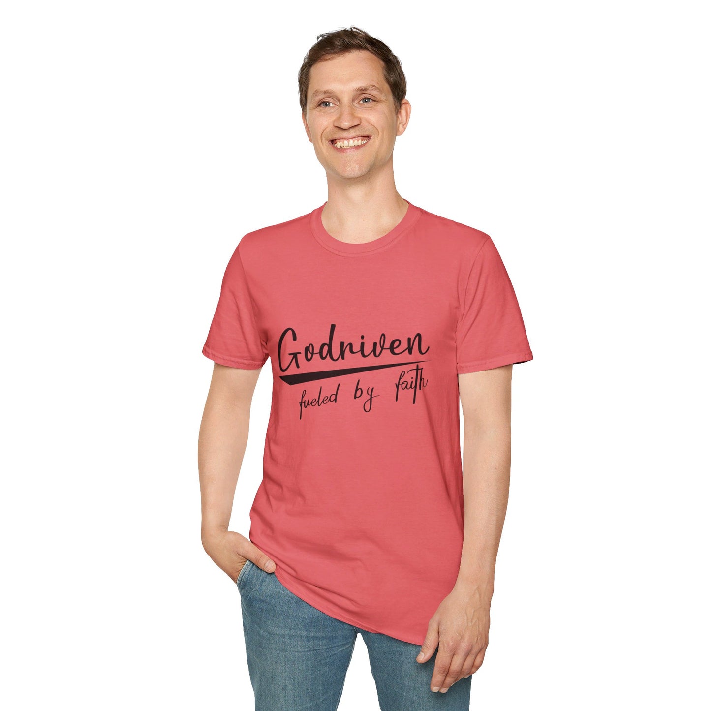 Godriven Fueled By Faith Unisex Christian T-shirt