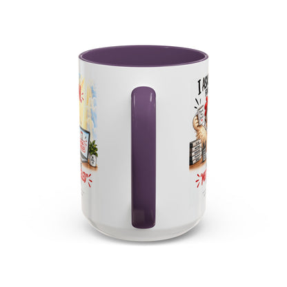 Coffee Mug — "I Asked God for a Sign" Funny Meeting Canceled Christian Mug (11/15oz)