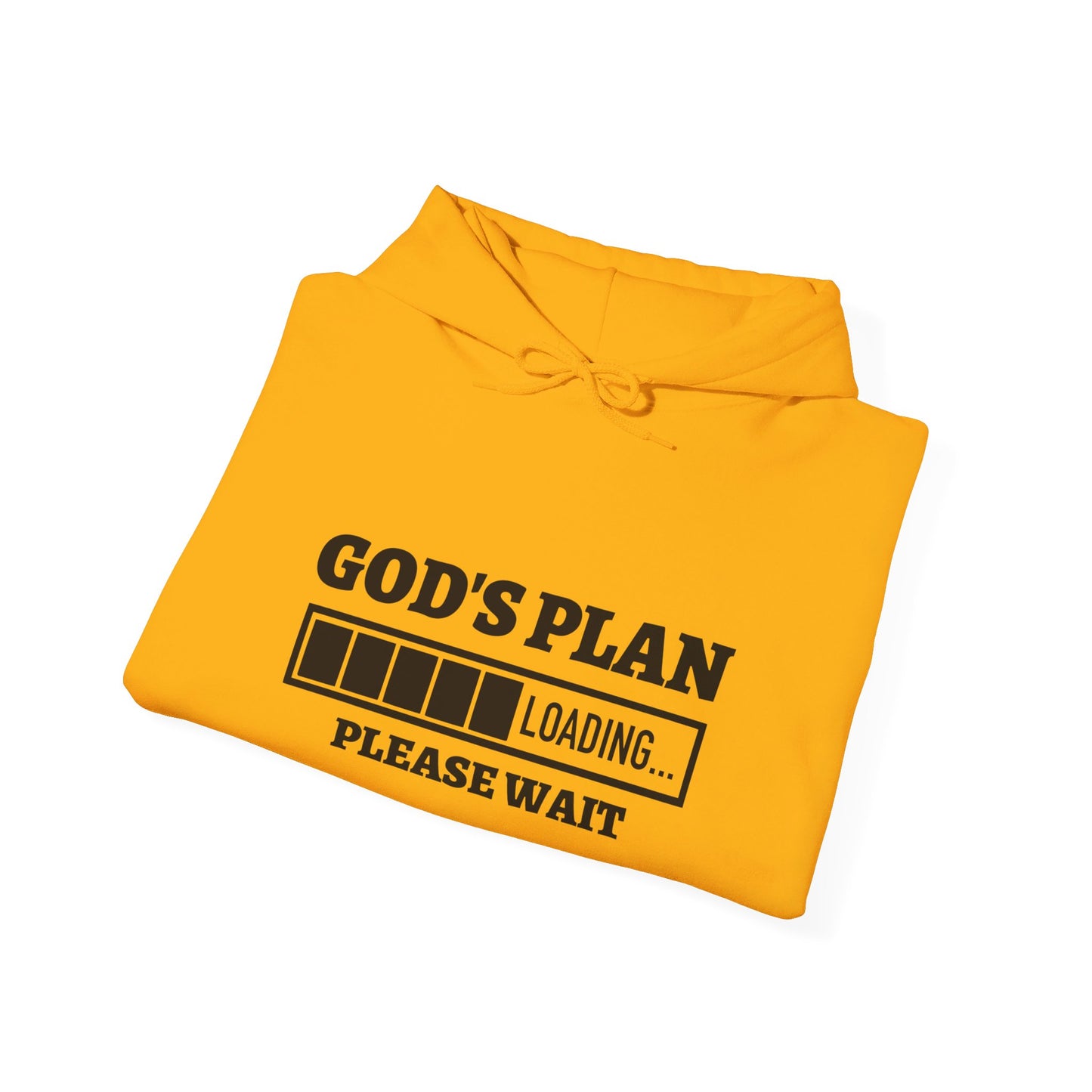 God's Plan Loading Unisex Christian Pullover Hooded Sweatshirt