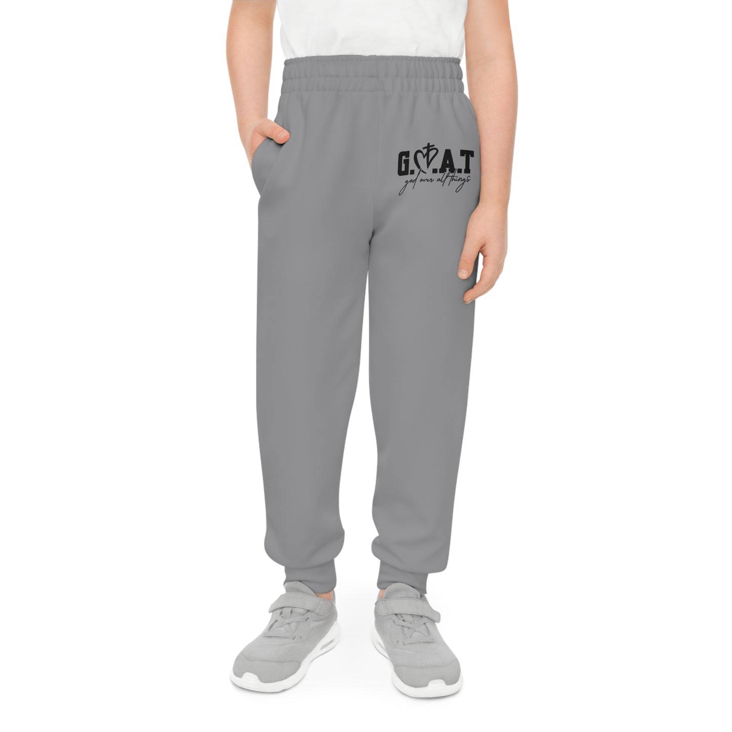 GOAT God Over All Things Youth Christian Sweatpants (Joggers)