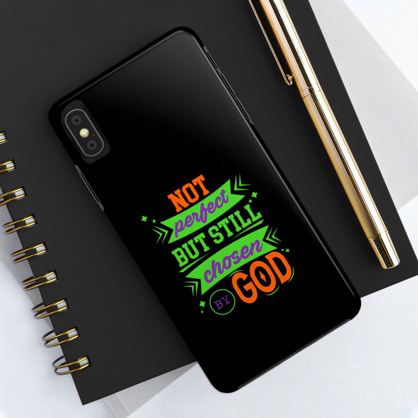 Not Perfect But Still Chosen By God Tough Phone Cases, Case-Mate