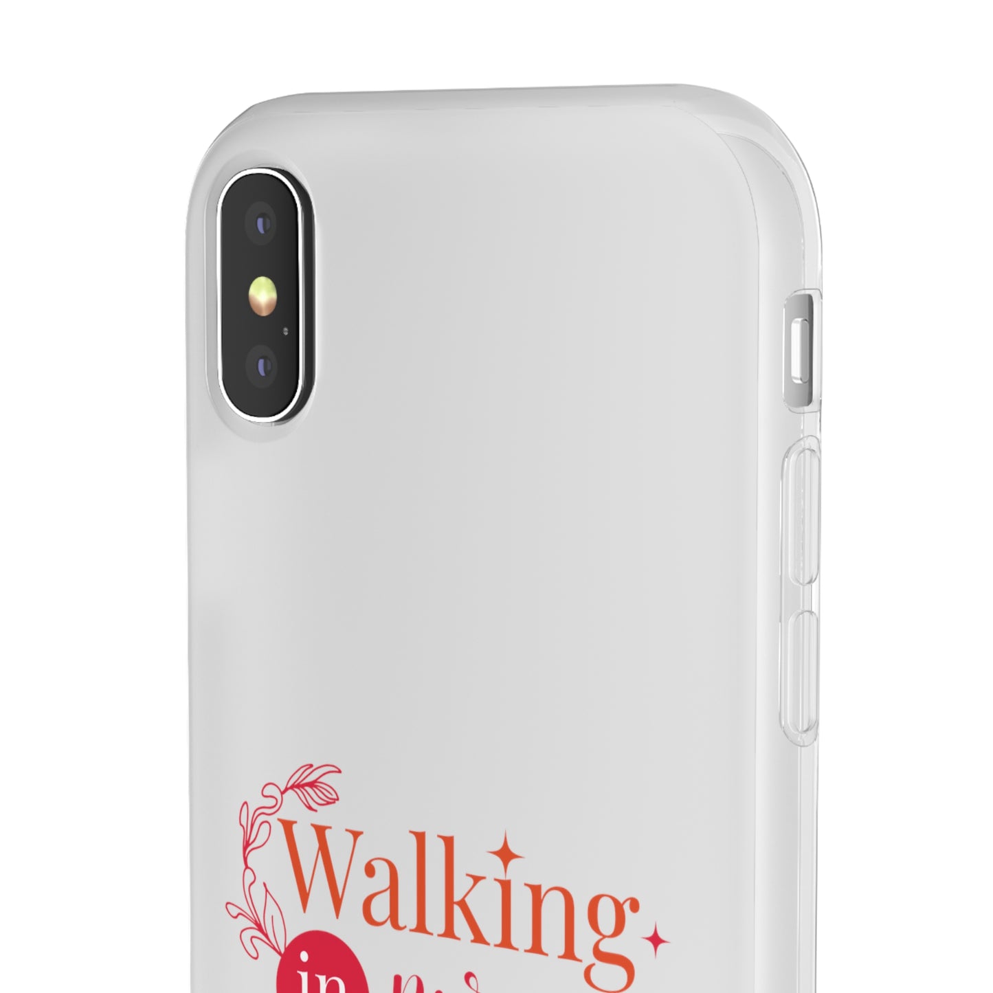 Walking In Purpose On Purpose For His Purpose  Flexi Phone Case