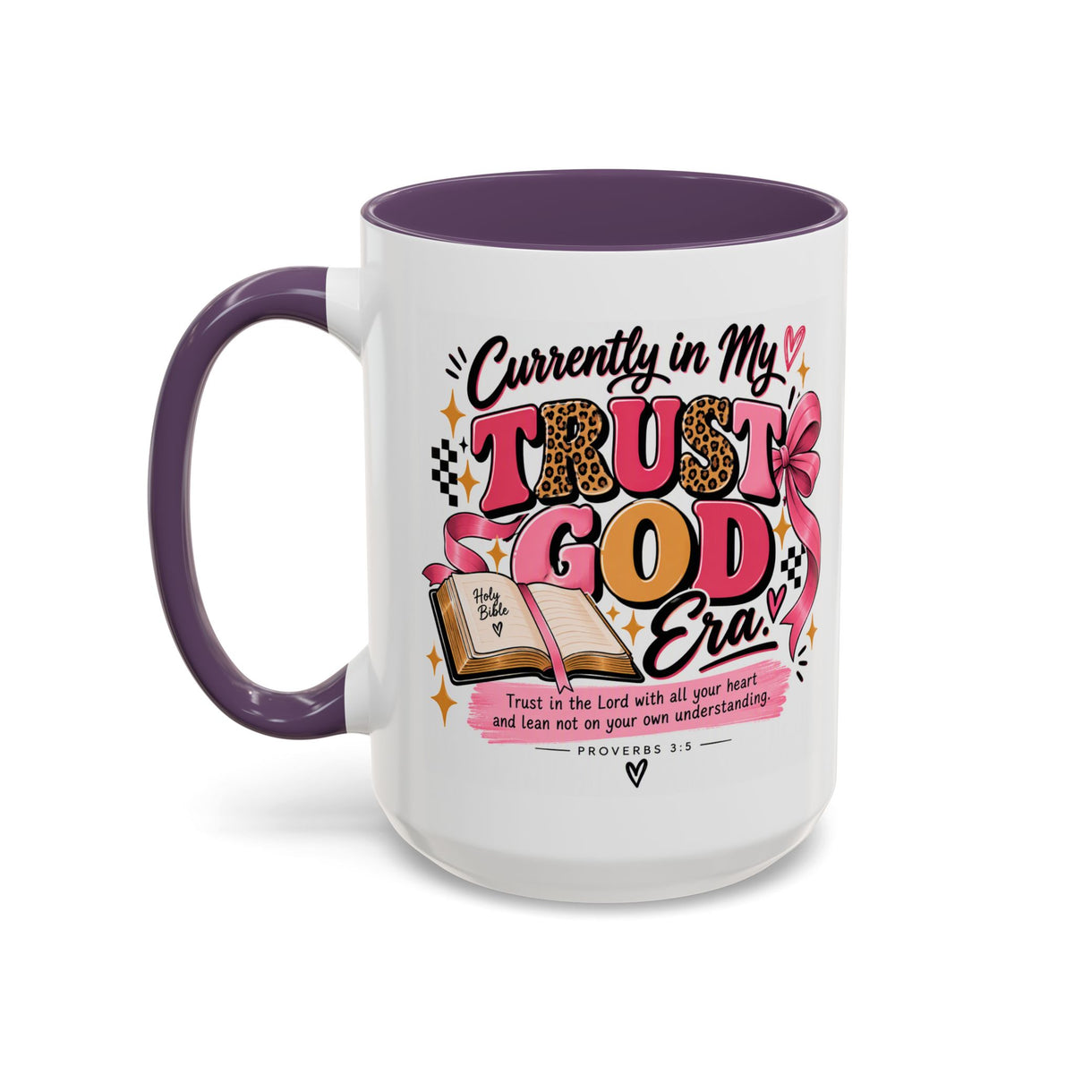 Currently in My Trust God Era Coffee Mug