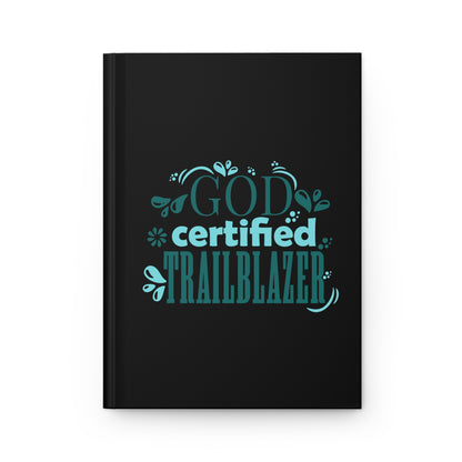 God Certified Trailblazer Hardcover Journal Matte