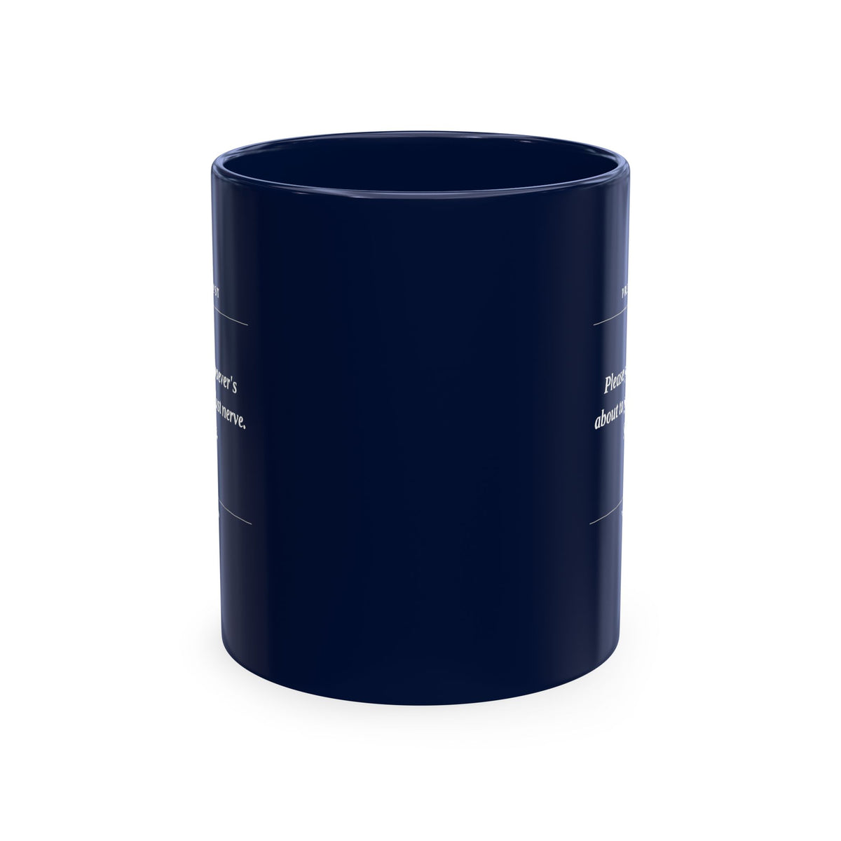 Prayer Request Ceramic Mug — Humorous 'Pray for Whoever Gets on My Last Nerve' Coffee Cup
