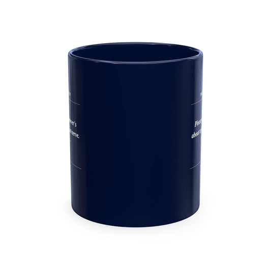 Prayer Request Ceramic Mug — Humorous 'Pray for Whoever Gets on My Last Nerve' Coffee Cup