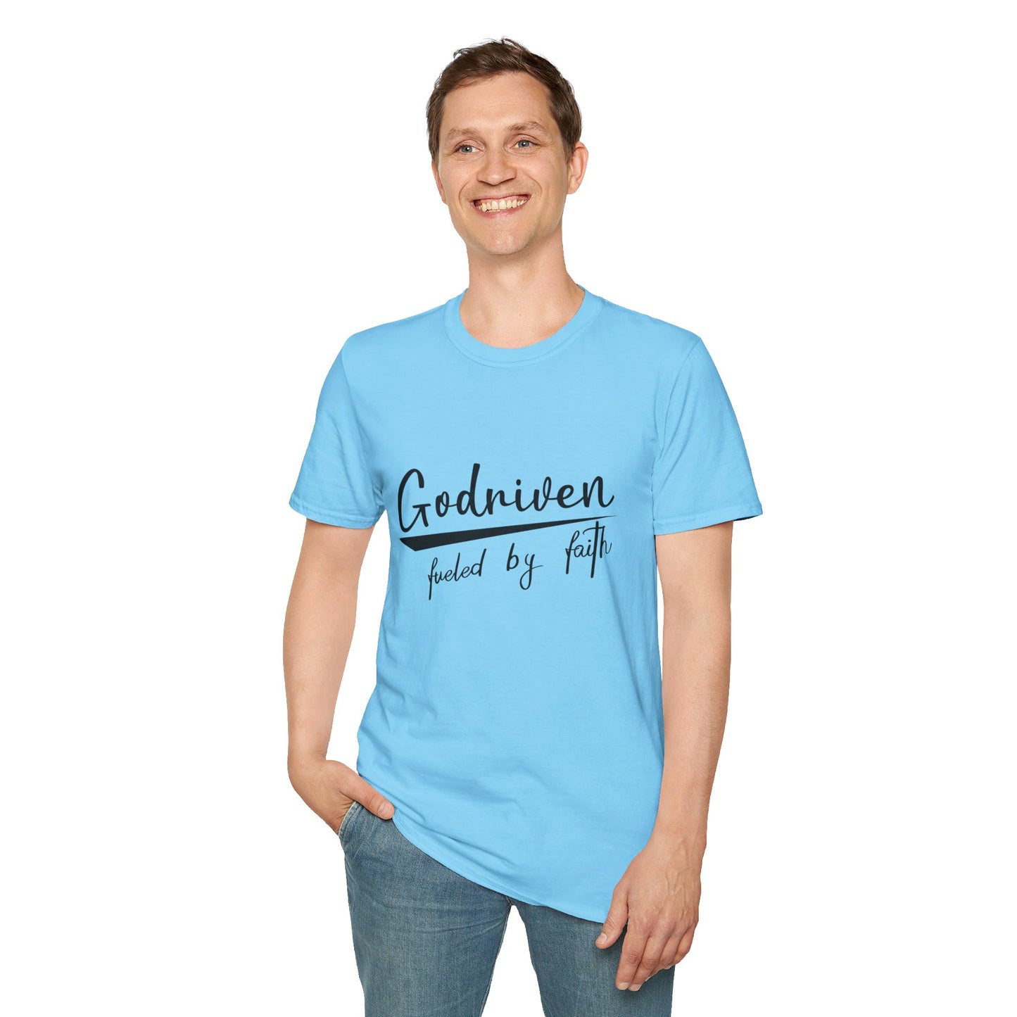 Godriven Fueled By Faith Unisex Christian T-shirt