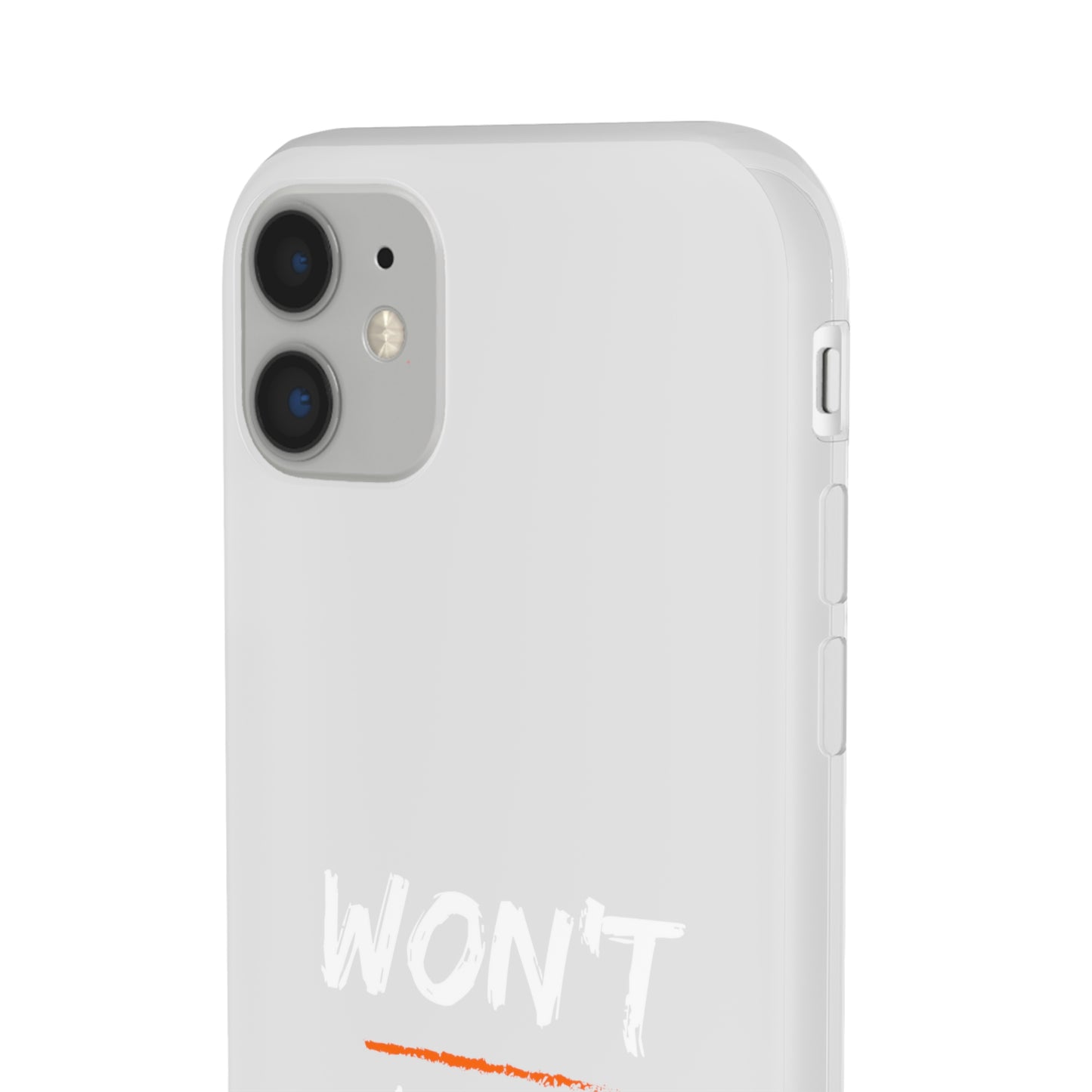 Won't Live Without Jesus Christian Flexi Phone Case Printify