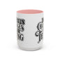 Inspirational Coffee Accent Mug - "He Changes Err Thang" - Perfect for Devotion and Gifts