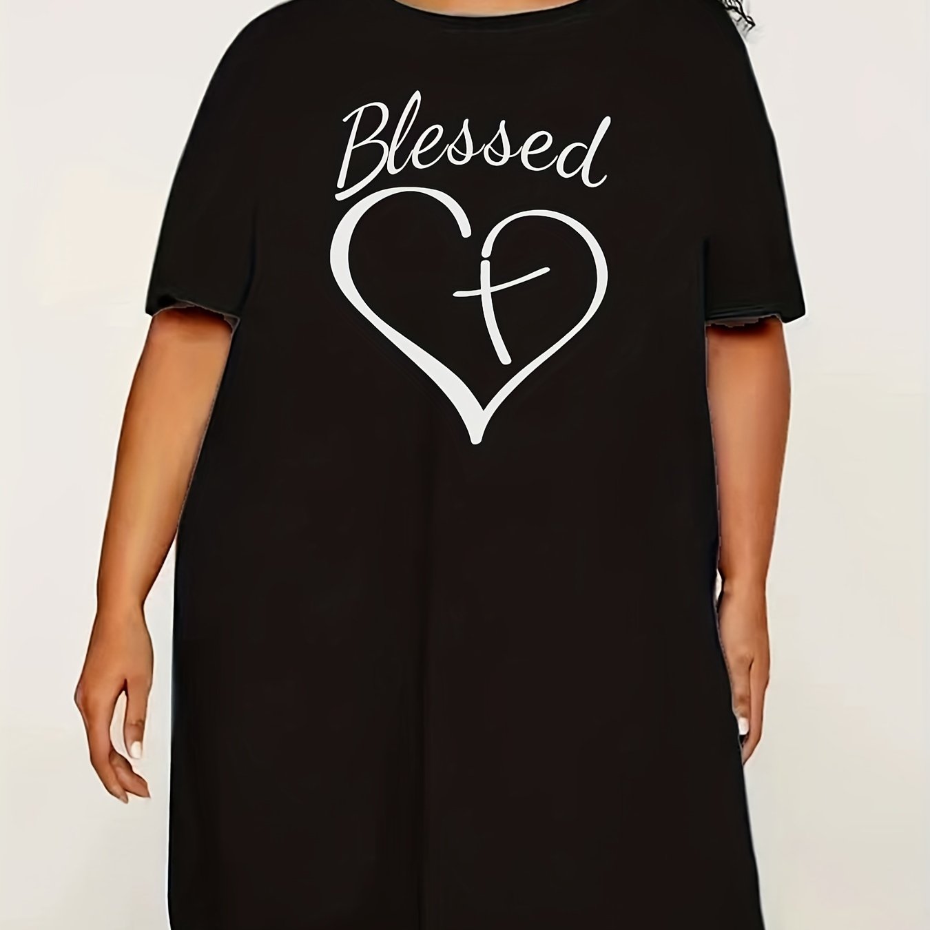 Blessed Plus Size Women's Christian Pajamas claimedbygoddesigns