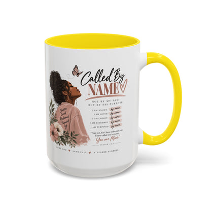 Called By Name Coffee Mug — Inspirational Christian Gift for Her (11/15oz)