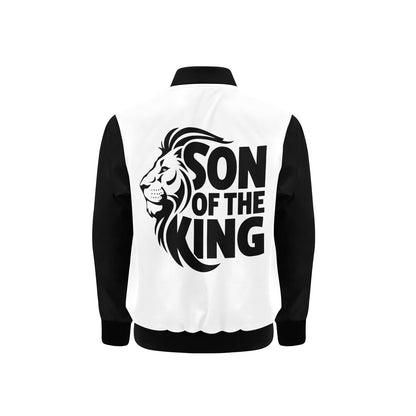 Son Of The King Kids' Christian Bomber Jacket with Pockets