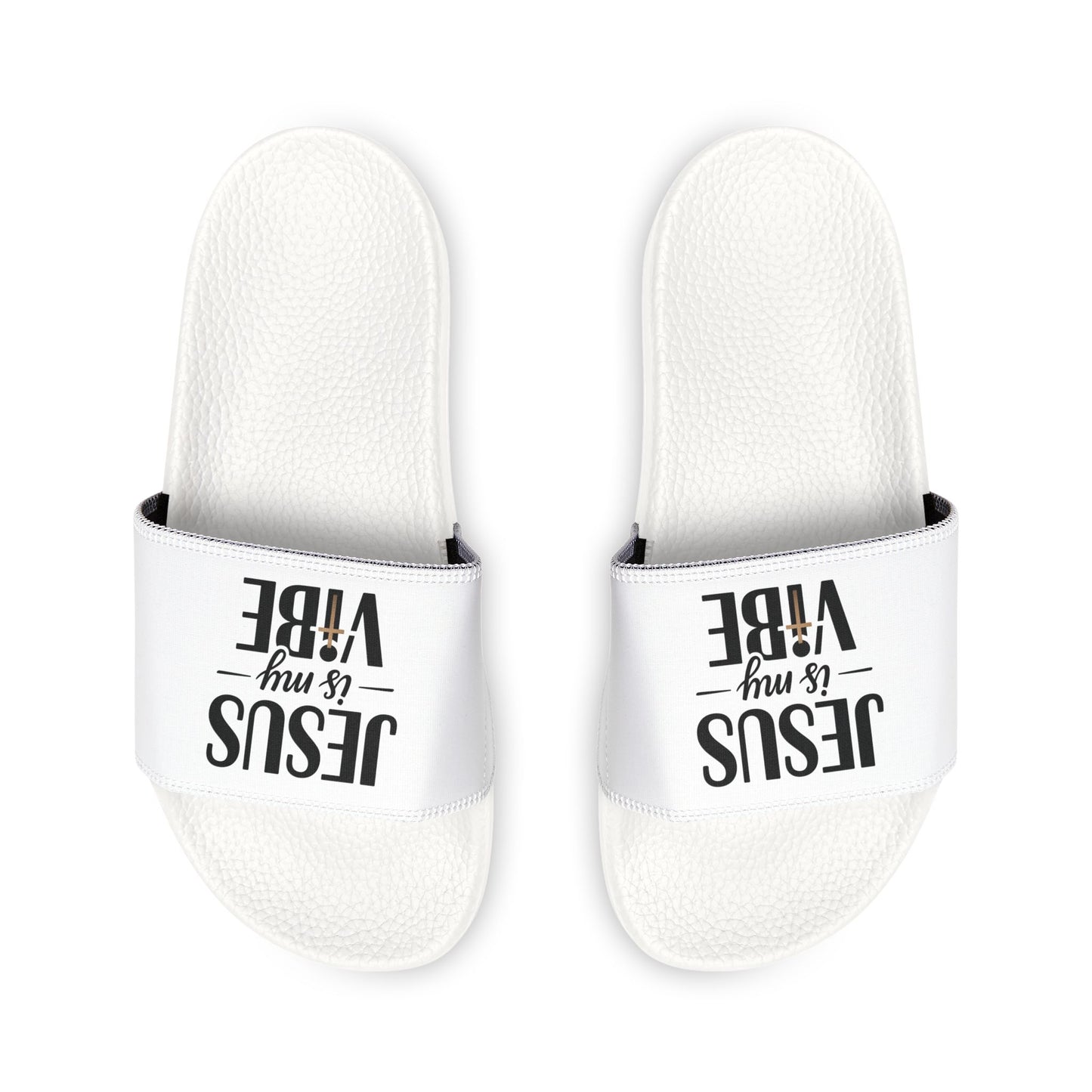 Youth Sandals with Inspirational Slogan - Perfect for Summer, Beach Days, Family Outings, or Casual Wear, Great Gift Idea for Kids