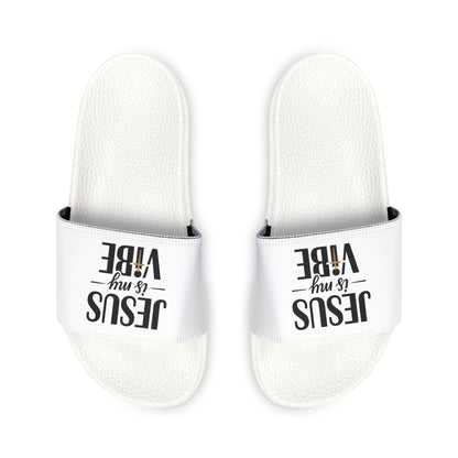 Youth Sandals with Inspirational Slogan - Perfect for Summer, Beach Days, Family Outings, or Casual Wear, Great Gift Idea for Kids