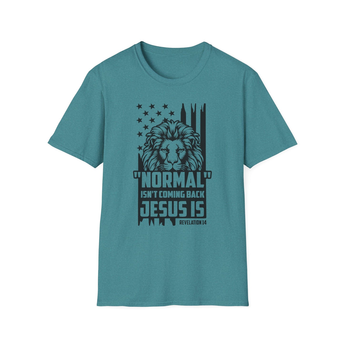 Normal Isn't Coming Back Jesus Is American Patriotic Christian Unisex T-shirt