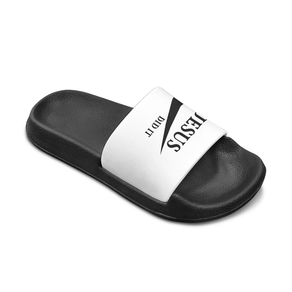 He Did It Christian Children's Sandals - ClaimedbyGodDesigns