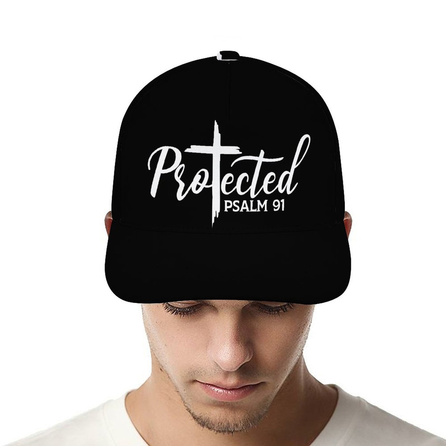 Psalm 91 Protected Adult Christian Hat