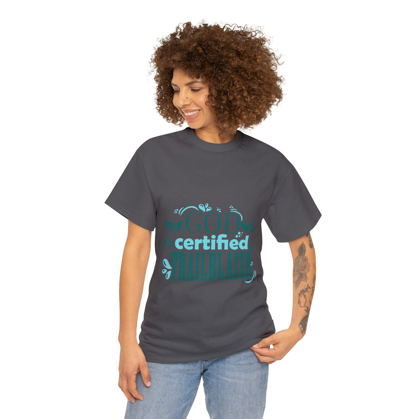 God Certified Trailblazer Unisex Heavy Cotton Tee