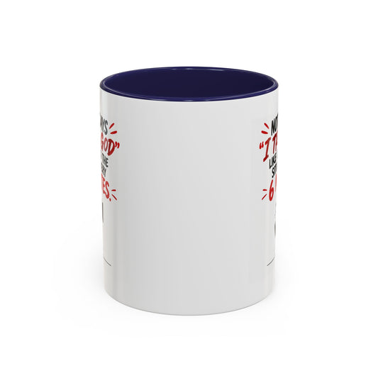 Nothing Says I Trust God Like Checking the Situation Every 6 Minutes Mug