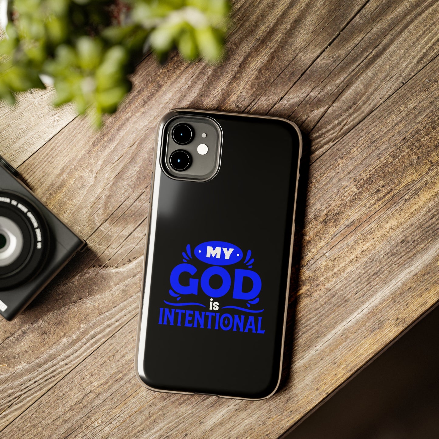 My God Is Intentional Tough Phone Cases, Case-Mate