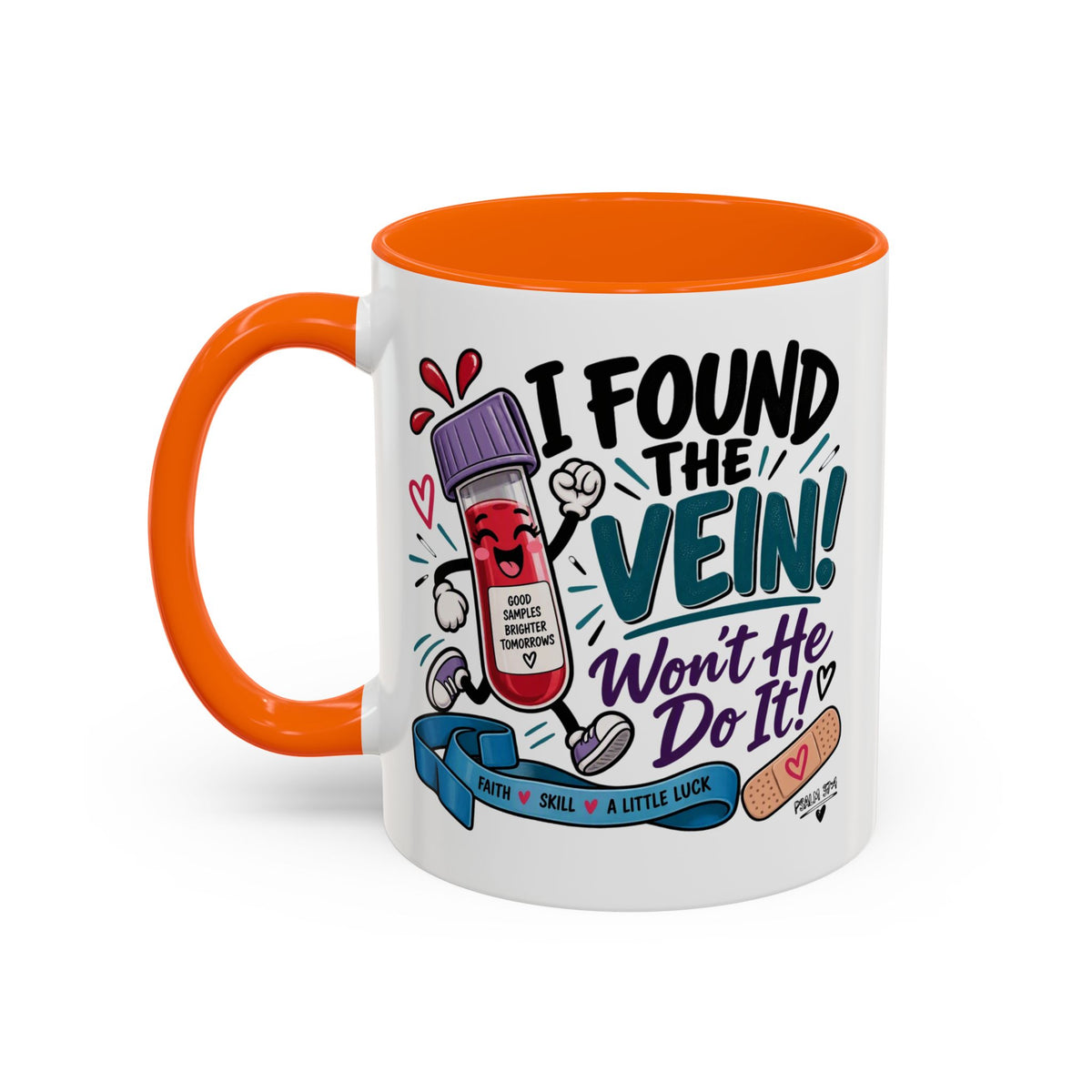 I Found the Vein! Phlebotomy Coffee Mug – Funny Nurse / Phlebotomist Gift (11/15oz)
