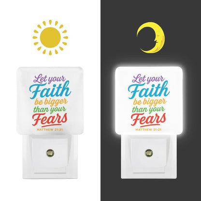 Let Your Faith Be Bigger Christian Night Light For Kids