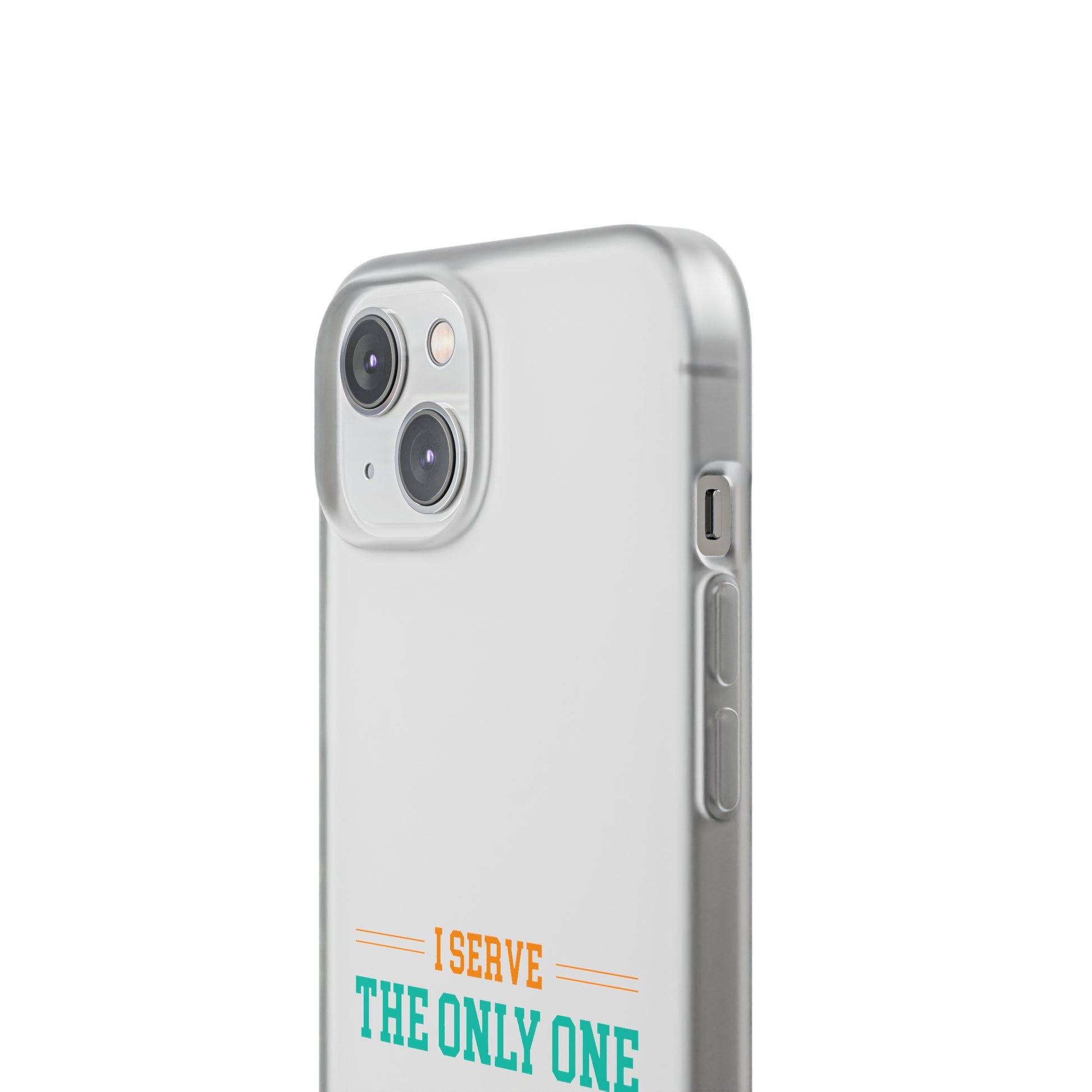 Child Of God I Serve The Only One Who Can Defeat Death Hell And The Grave Christian Flexi Phone Case Printify