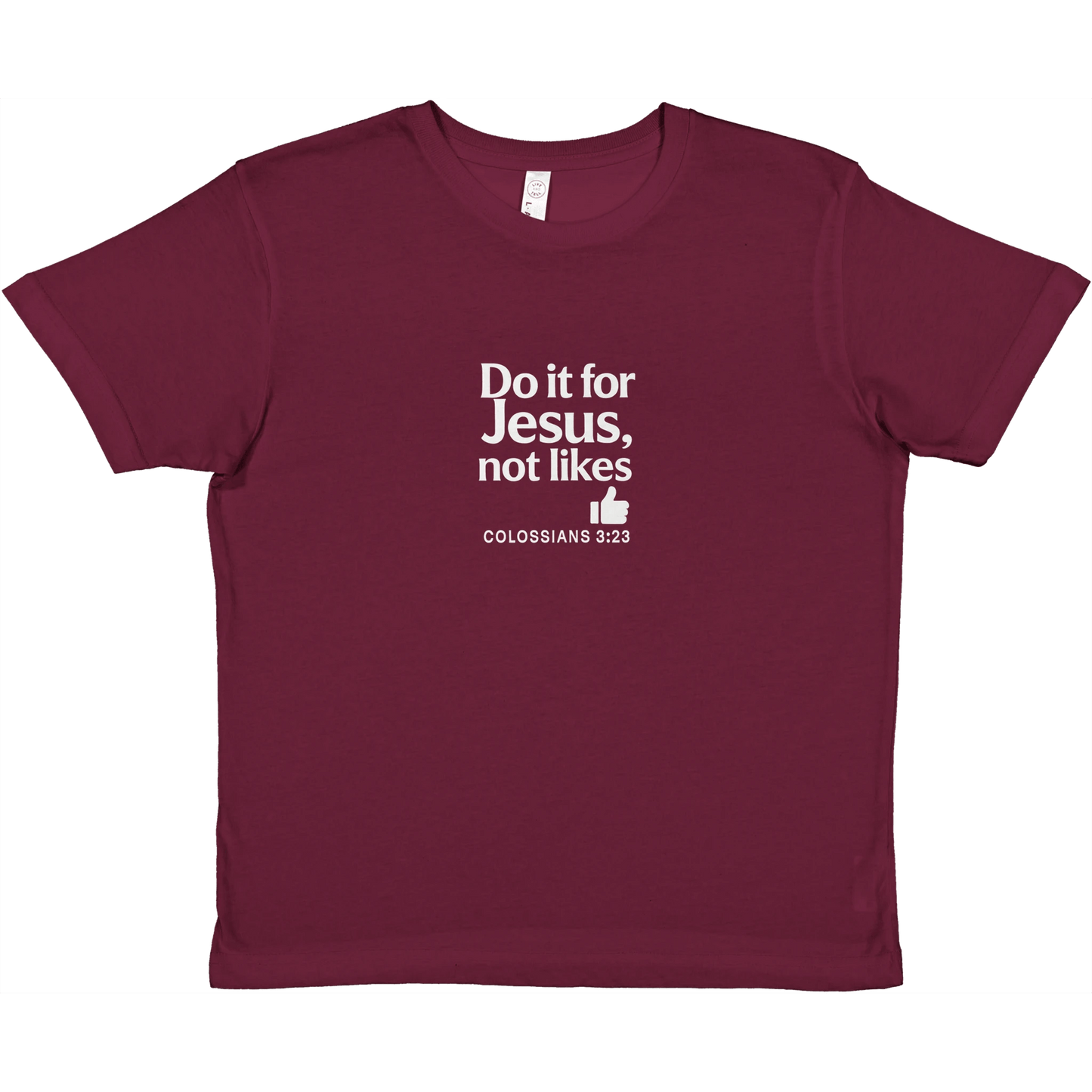 Do It For Him Youth Christian T-shirt - ClaimedbyGodDesigns