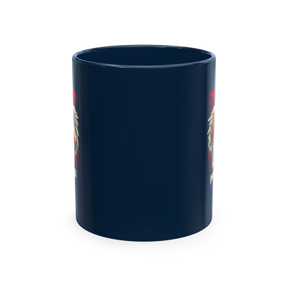 Ceramic Mug — 'I've Been Washed in the Blood of the Lamb' Christian Faith Coffee Cup