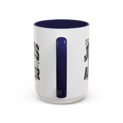 Jesus Is the Answer Christian Coffee Mug | Matthew 11:28