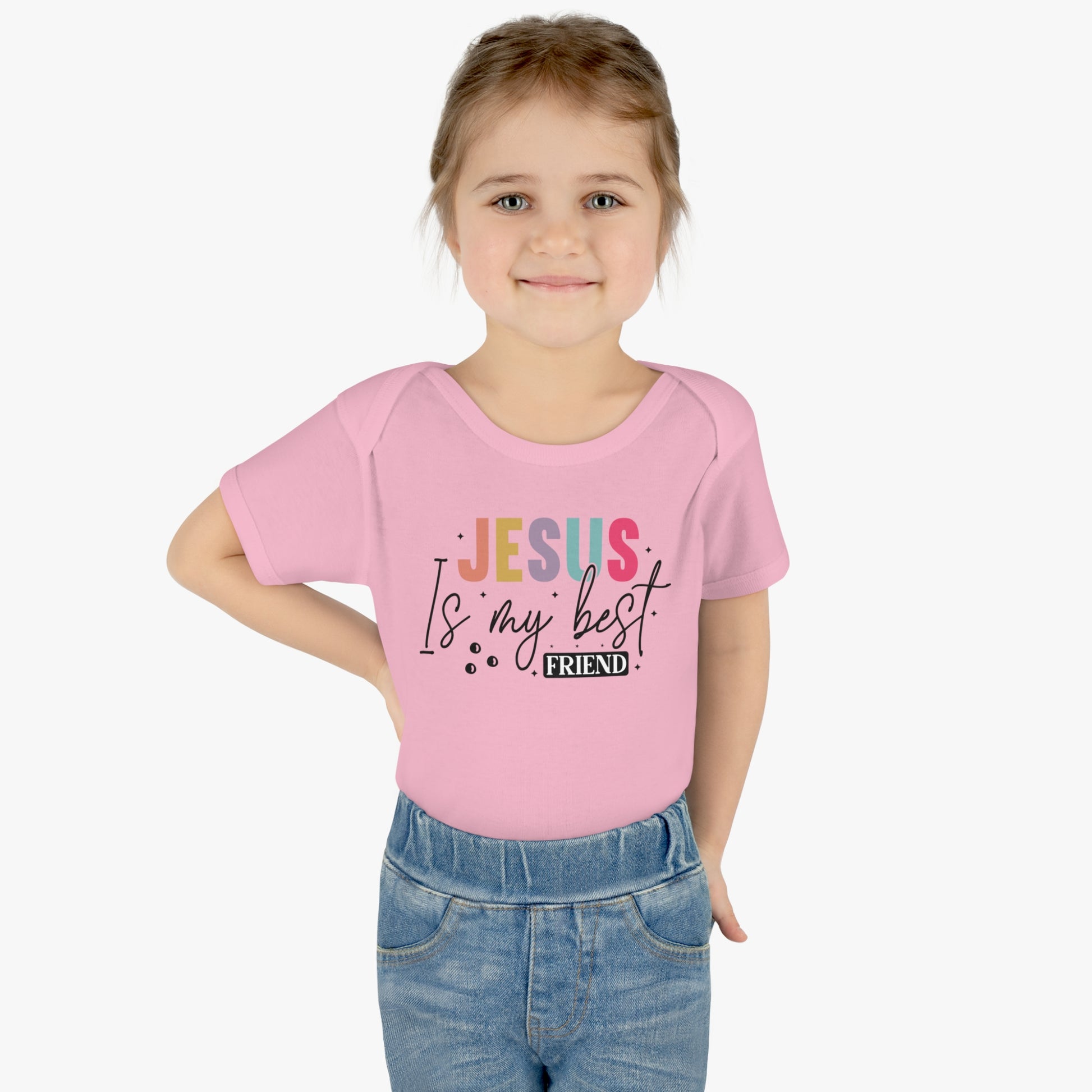 Jesus Is My Best Friend Christian Baby Onesie Printify