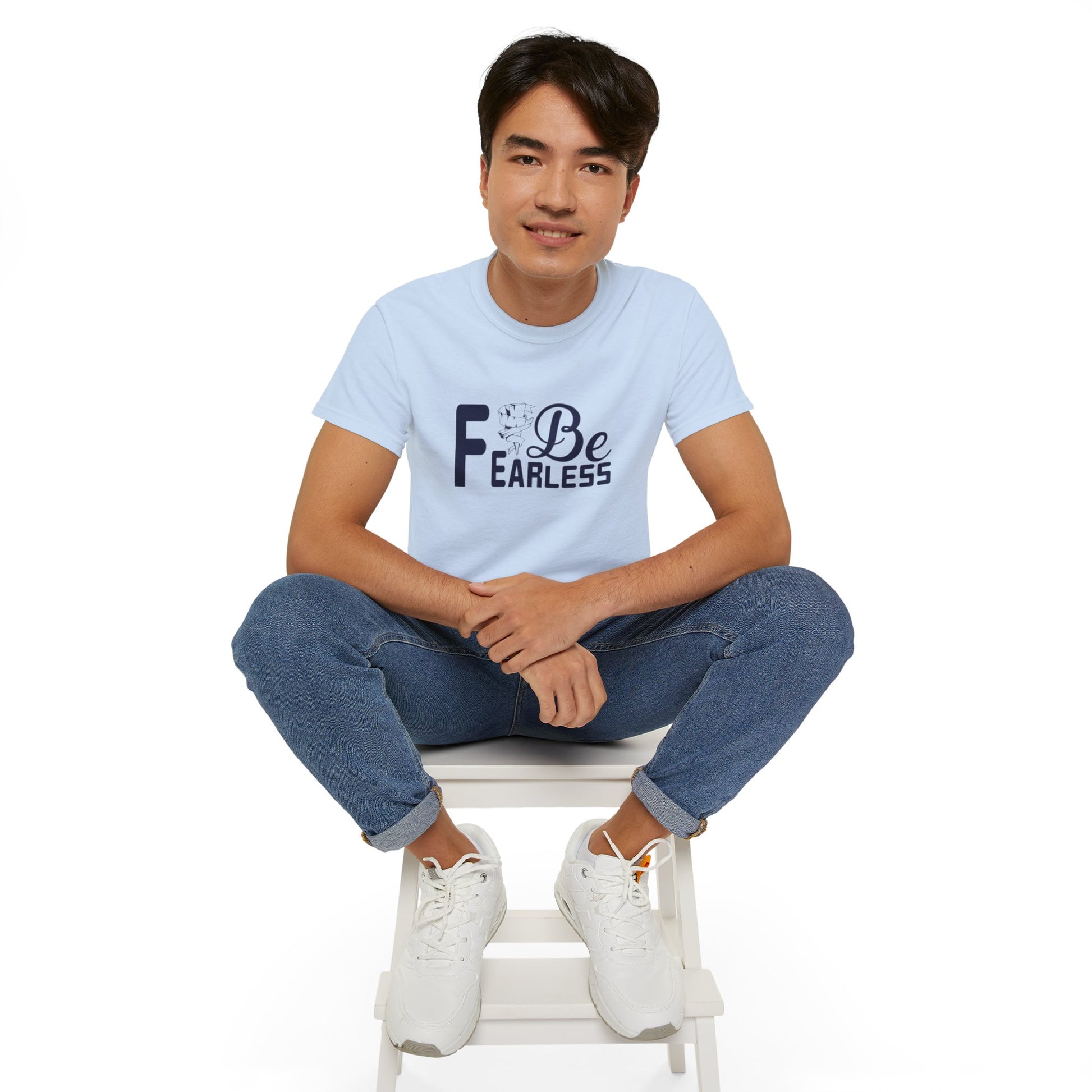 Be Fearless Unisex Christian Ultra Cotton Tee Printify