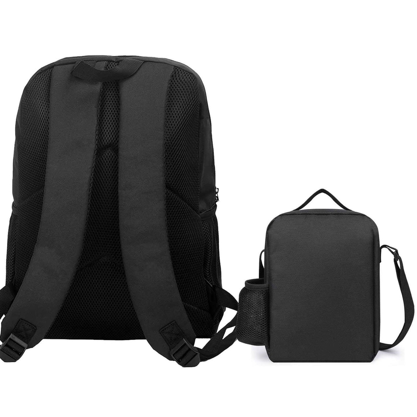 Little Light Warrior Boy Christian 3 PCS Bag Set (Backpack, Lunch Bag and Pencil Case)