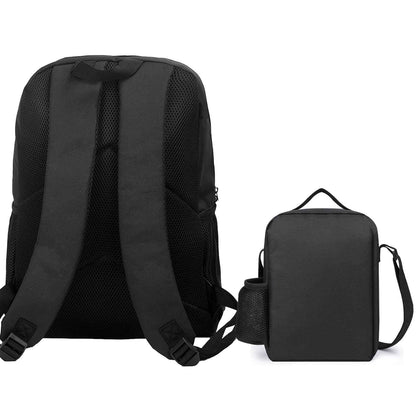 Little Light Warrior Boy Christian 3 PCS Bag Set (Backpack, Lunch Bag and Pencil Case)