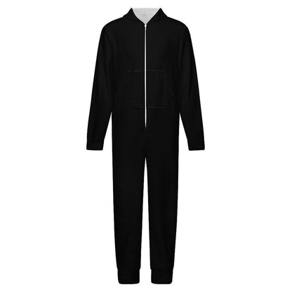 He Has Your Back Toddler & Youth Christian Flannel Footless Zip up Jumpsuit Pajama Jumpsuit