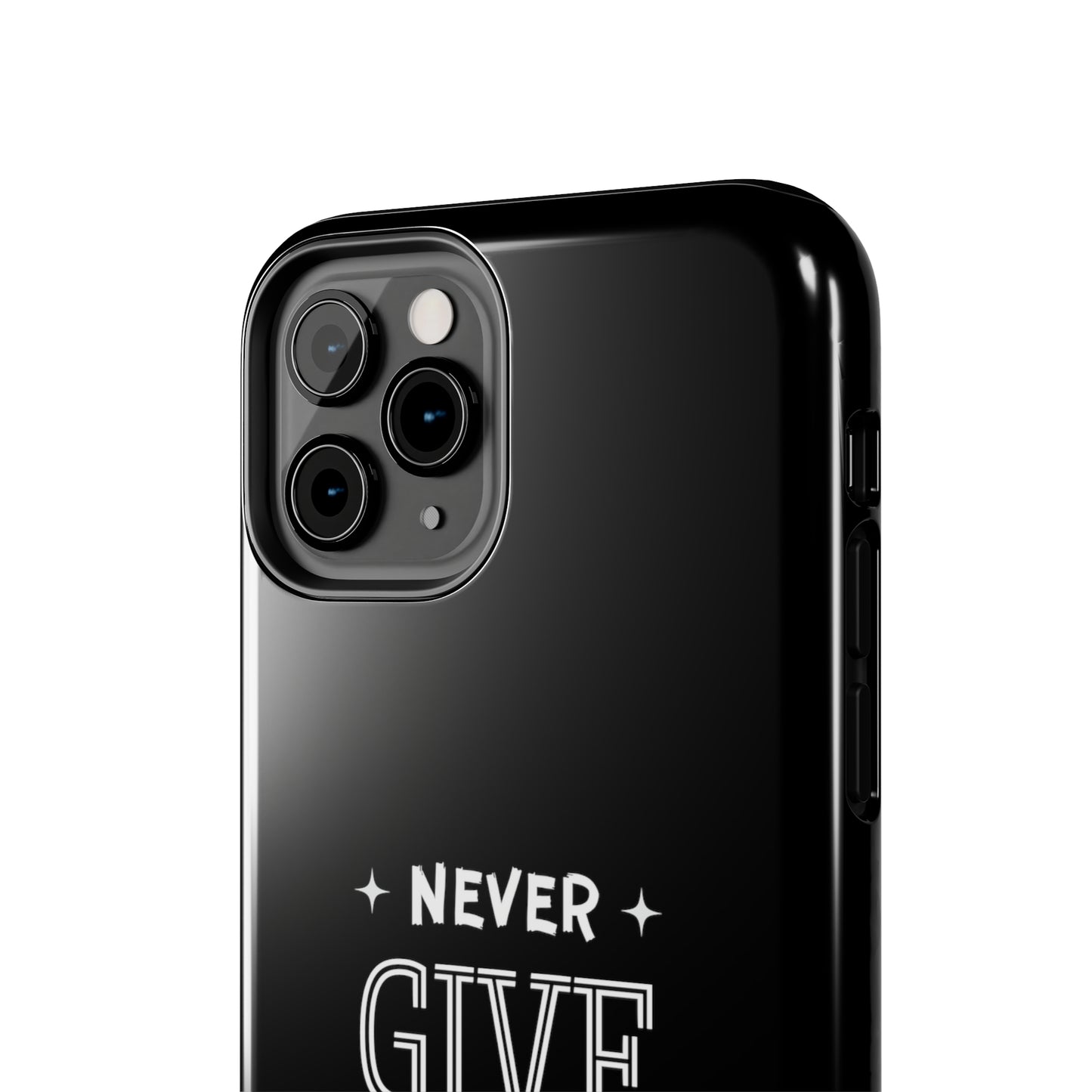 Never Give Up On God He Never Gives Up On You Christian Phone Tough Phone Cases, Case-Mate Printify