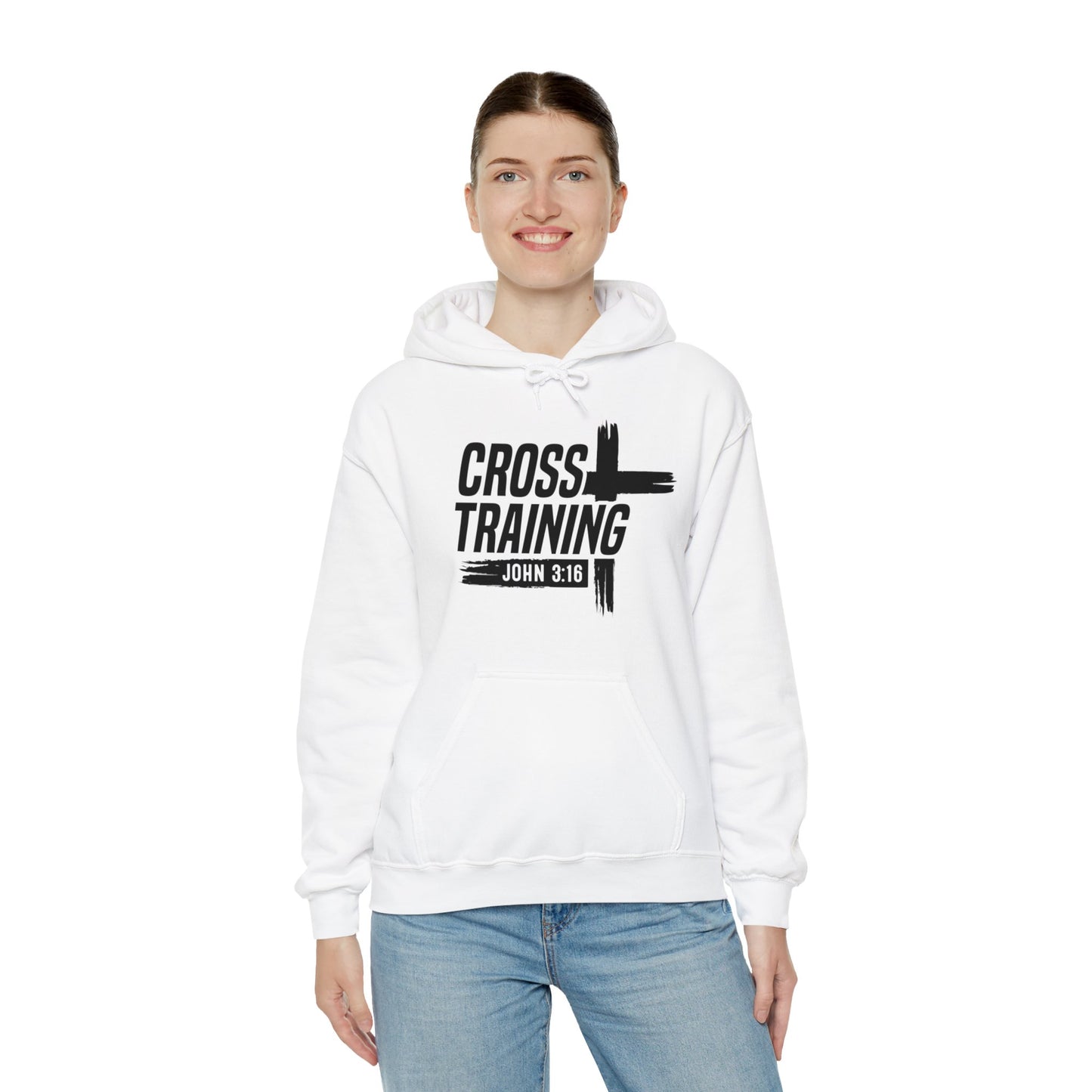 Cross Training Unisex Christian Hooded Pullover Sweatshirt