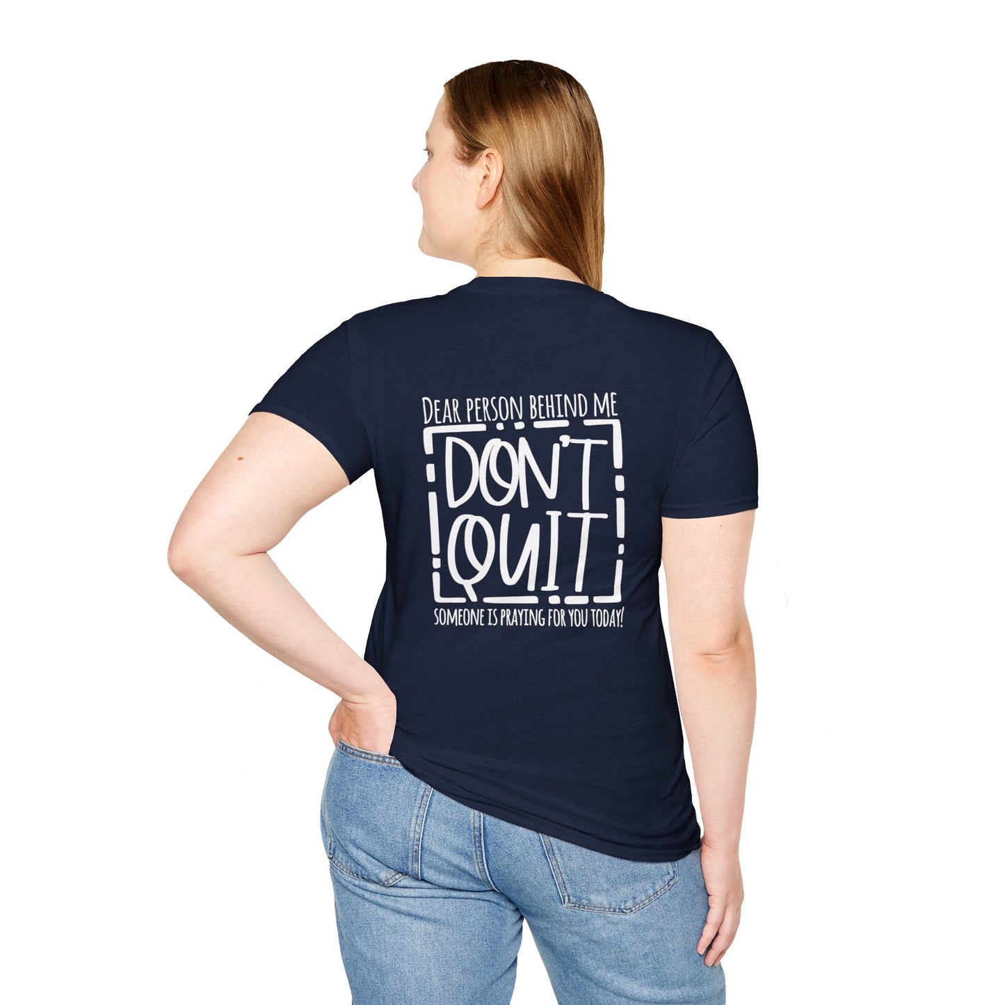 Pray For One Another Don't Quit Unisex Christian T-shirt