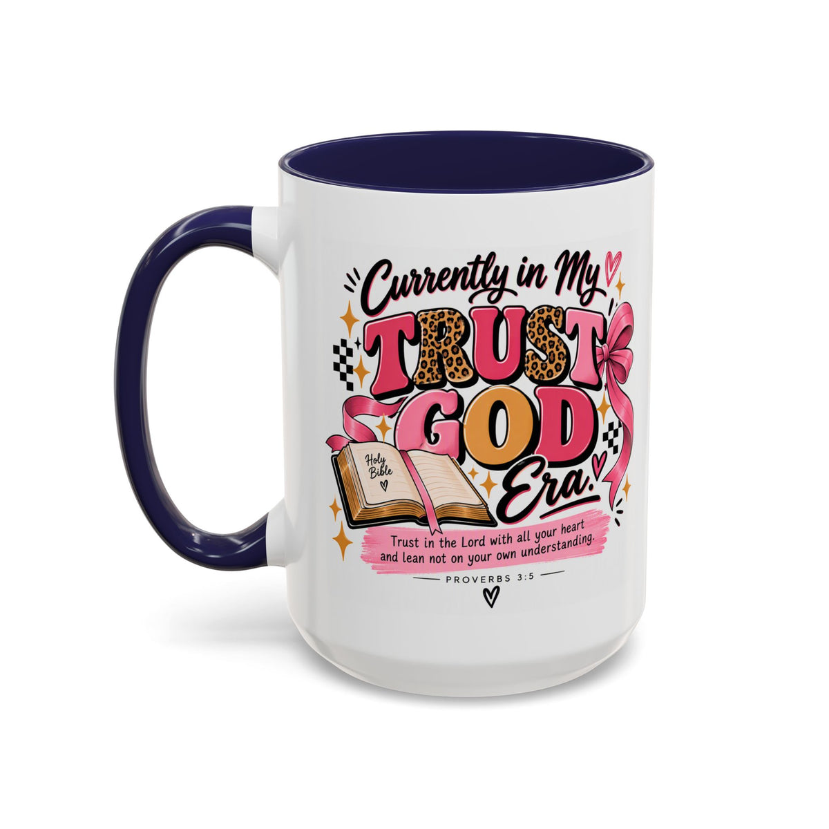 Currently in My Trust God Era Coffee Mug
