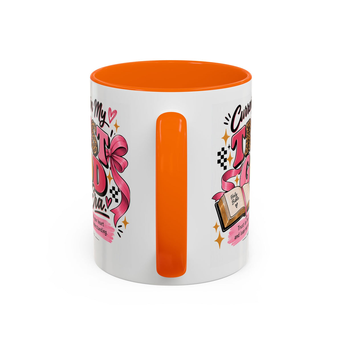 Currently in My Trust God Era Coffee Mug