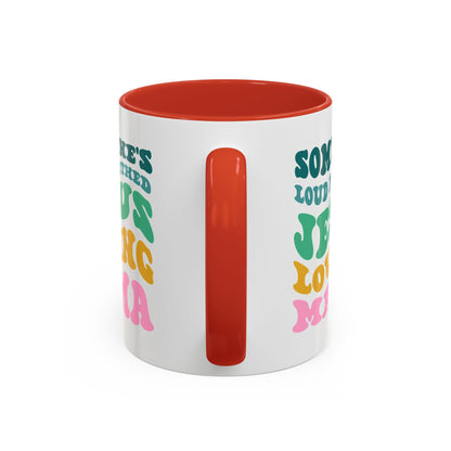 Loud-Mouthed Loving Mama Coffee Mug - Ideal Gift for Moms, Funny Mug, Faith-Based Gift, Colorful Tea Cup, Mother's Day Surprise