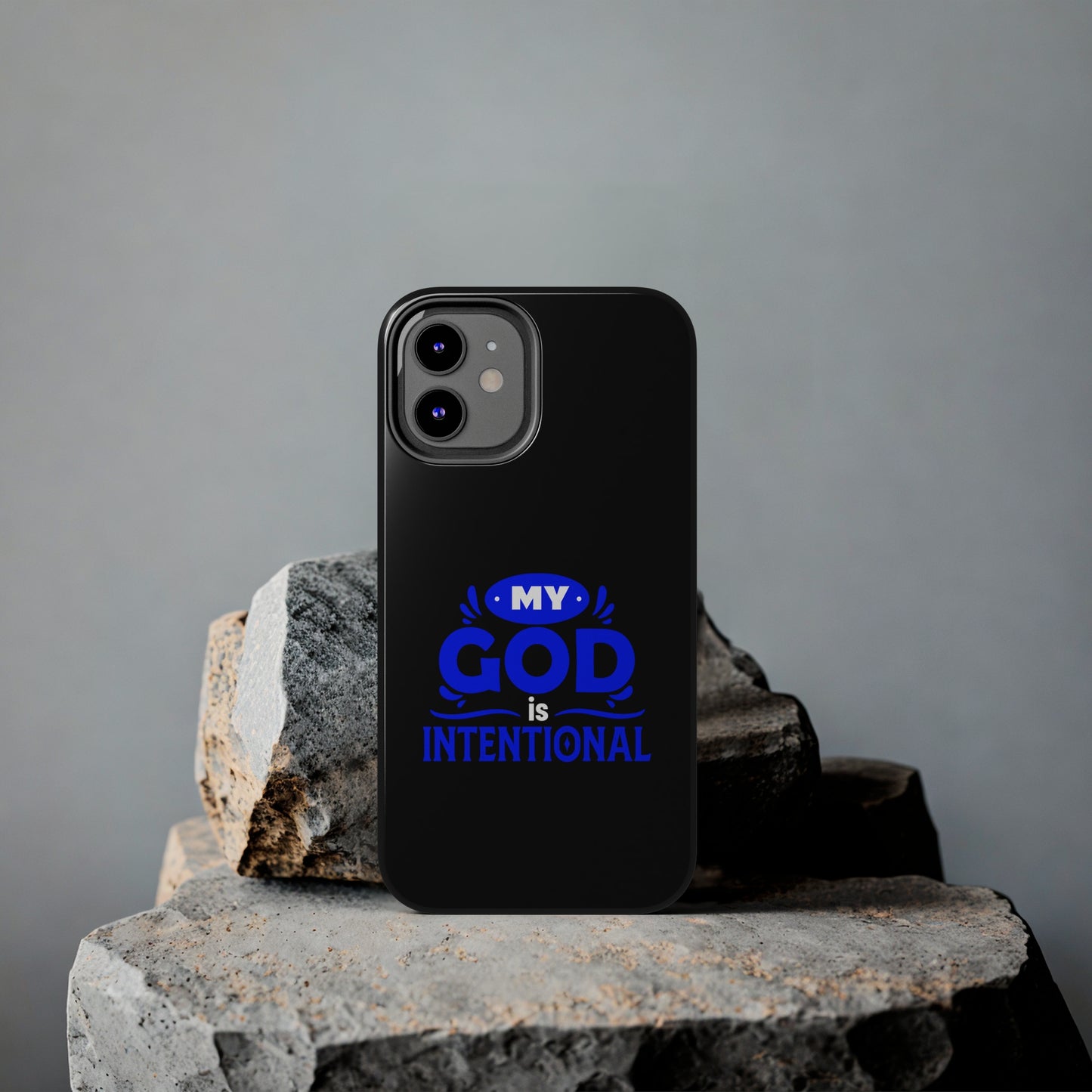 My God Is Intentional Tough Phone Cases, Case-Mate