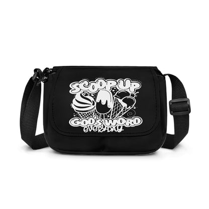 Scoop Up God's Word Everyday Christian Kids Flap Crossbody Bag