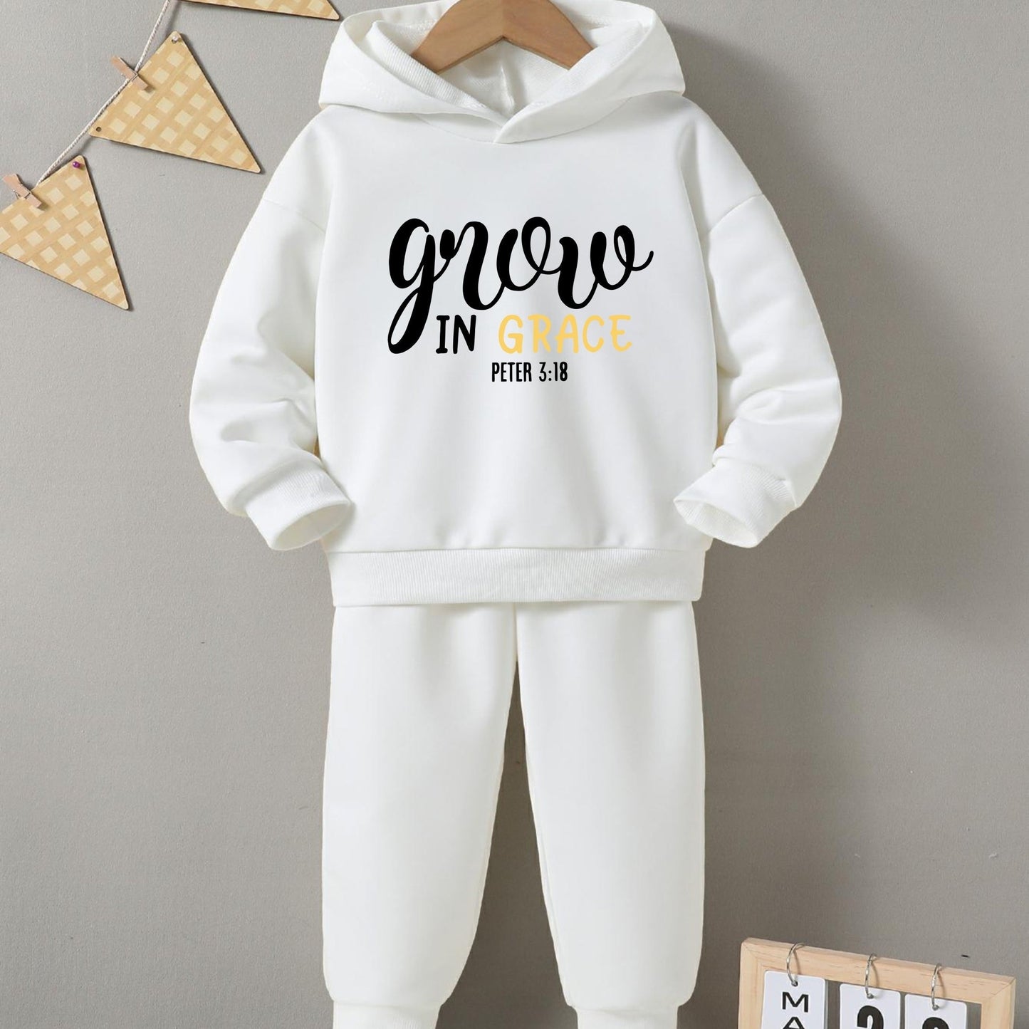 GROW IN GRACE Youth Christian Casual Outfit claimedbygoddesigns