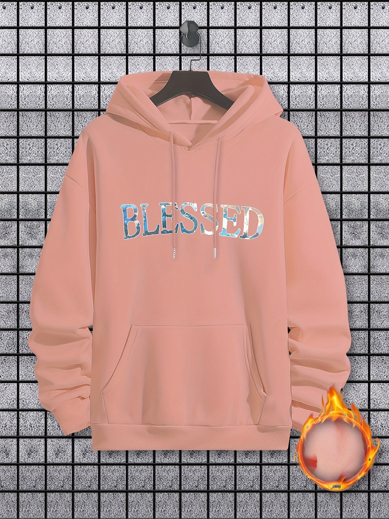 Blessed Men's Christian Pullover Hooded Sweatshirt claimedbygoddesigns