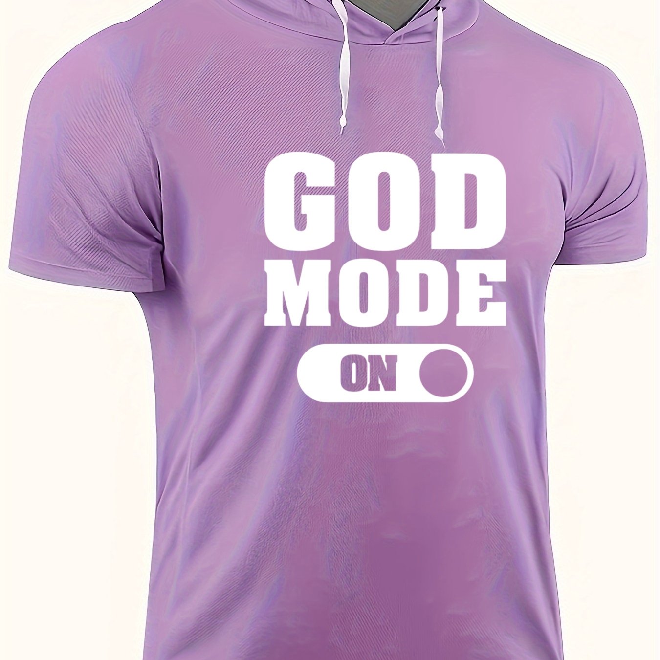 God Mode On Men's Christian T-shirt claimedbygoddesigns