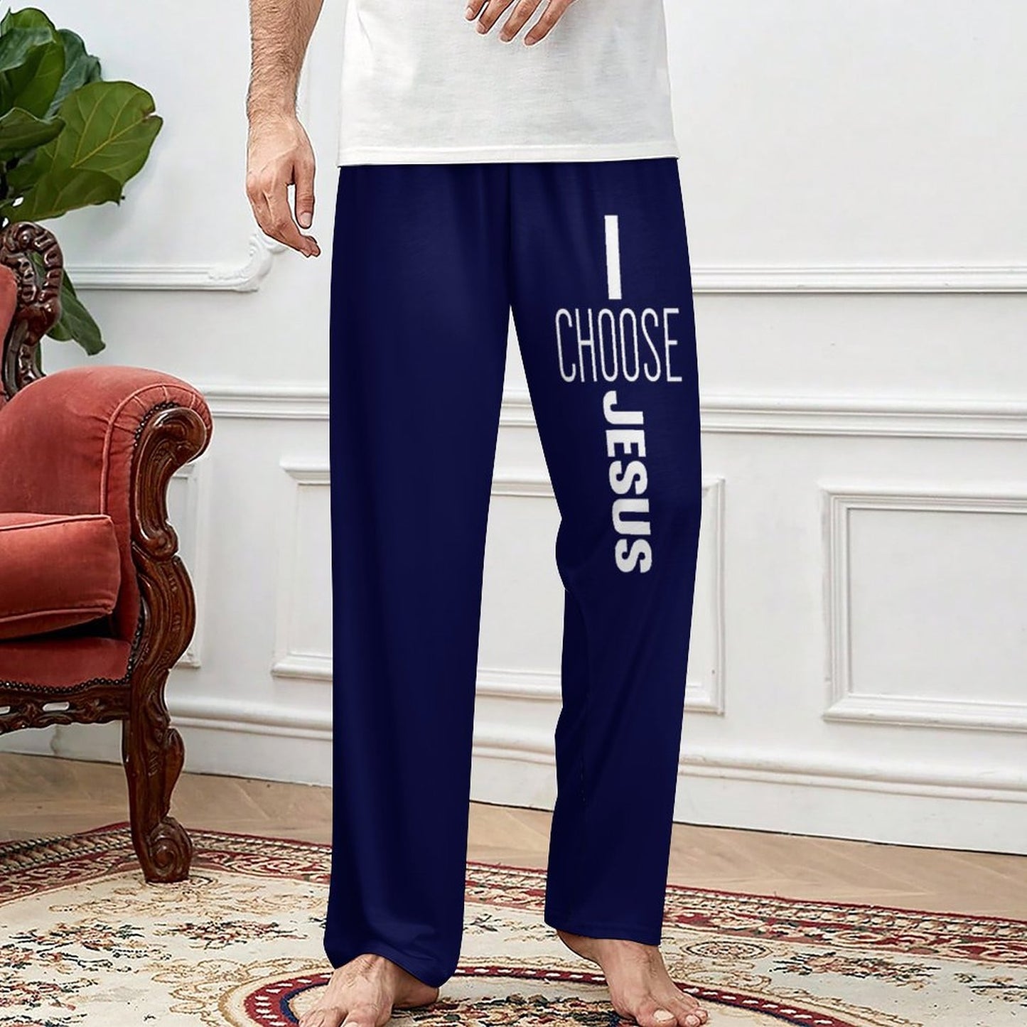 I choose Jesus Men's Christian Pajama Pants