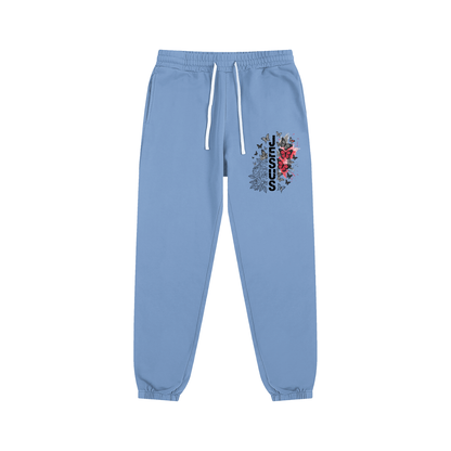Flowered Jesus Unisex Christian Sweatpants
