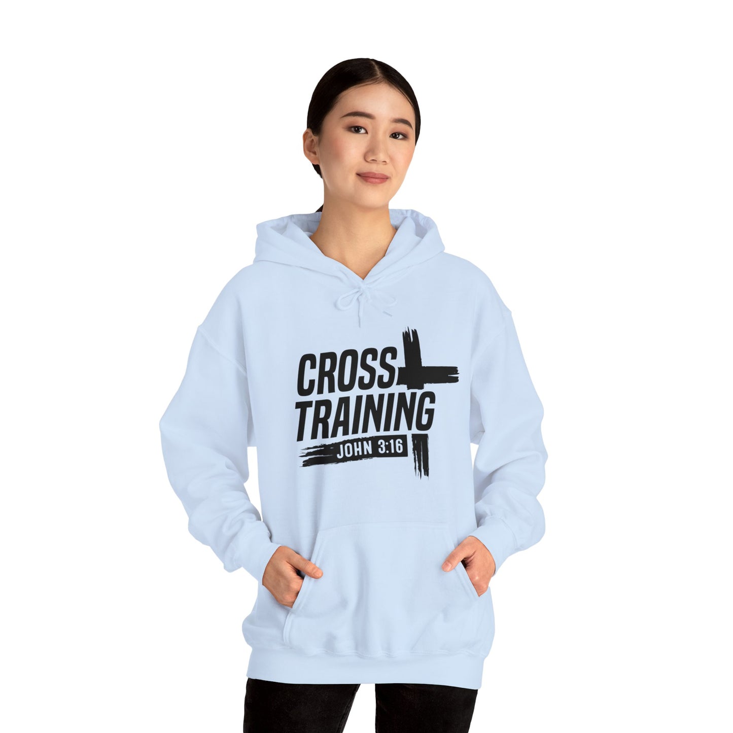 Cross Training Unisex Christian Hooded Pullover Sweatshirt